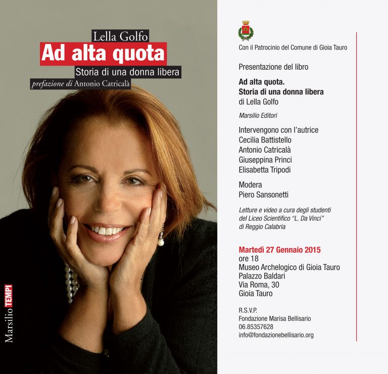 Presentazione Libro “Ad Alta Quota.” Gioia Tauro