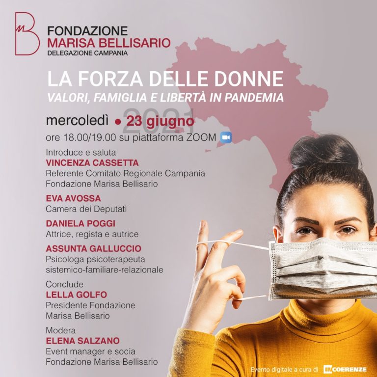 LA FORZA DELLE DONNE. VALORI, FAMIGLIA, E LIBERTA’ IN PANDEMIA.